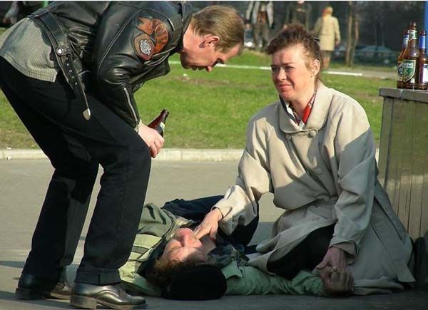 Besoffenen wiederbeleben