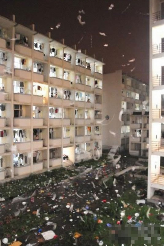 chinesisches Wohnviertel