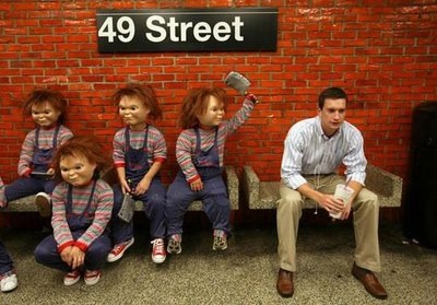 Chucky Puppe in New York