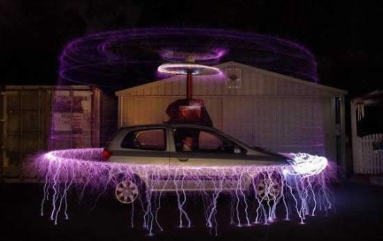 coole Effekte mit Teslaspule