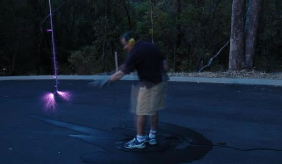 coole Effekte mit Teslaspule