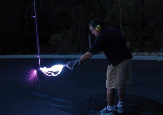 coole Effekte mit Teslaspule