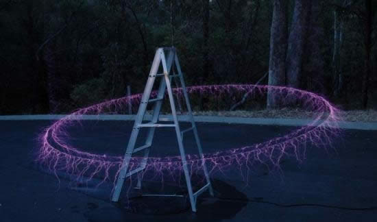 coole Effekte mit Teslaspule