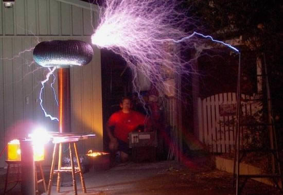 coole Effekte mit Teslaspule