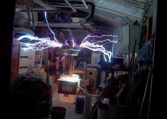 coole Effekte mit Teslaspule