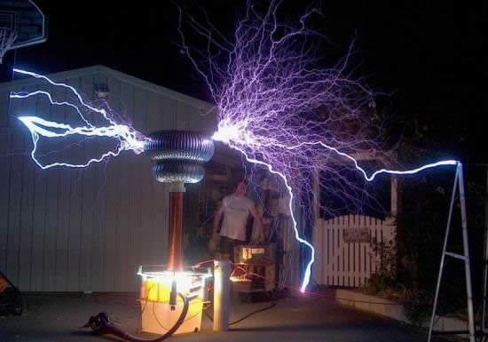 coole Effekte mit Teslaspule