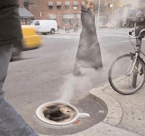 coole kreative Werbung