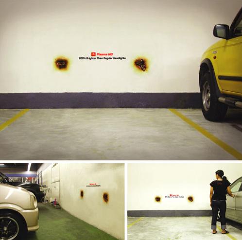 coole kreative Werbung