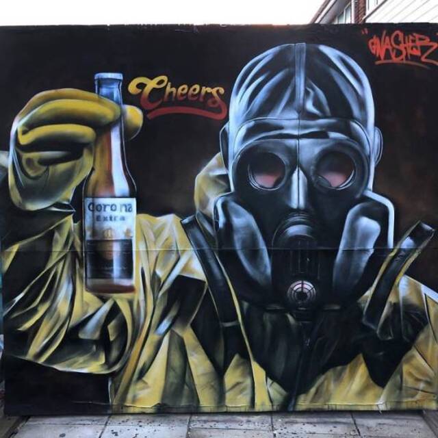 Coronavirus - Streetart