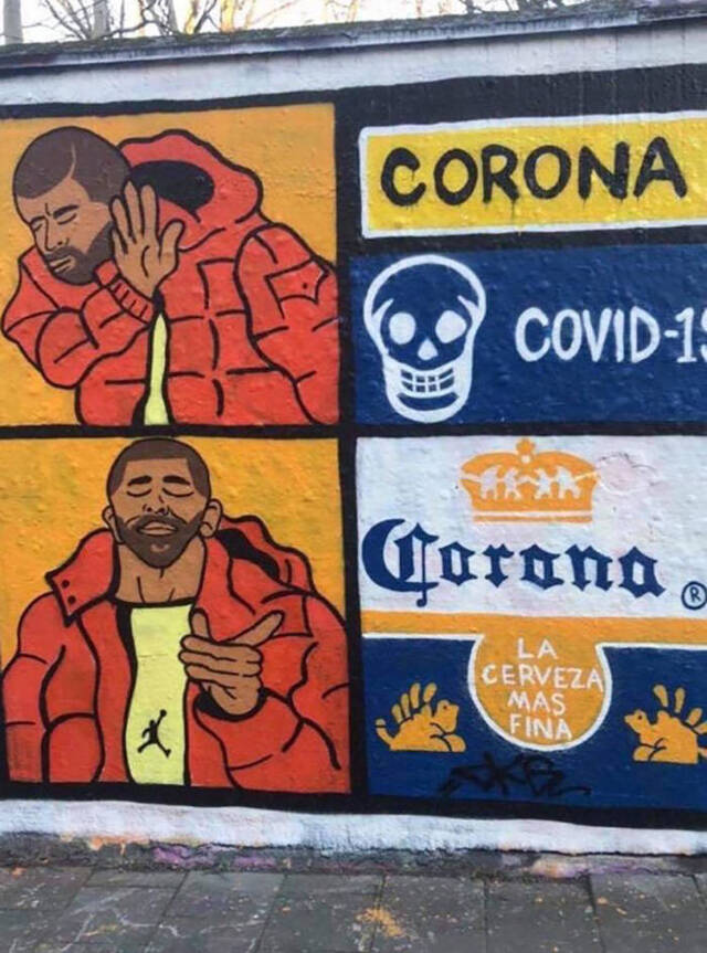 Coronavirus - Streetart