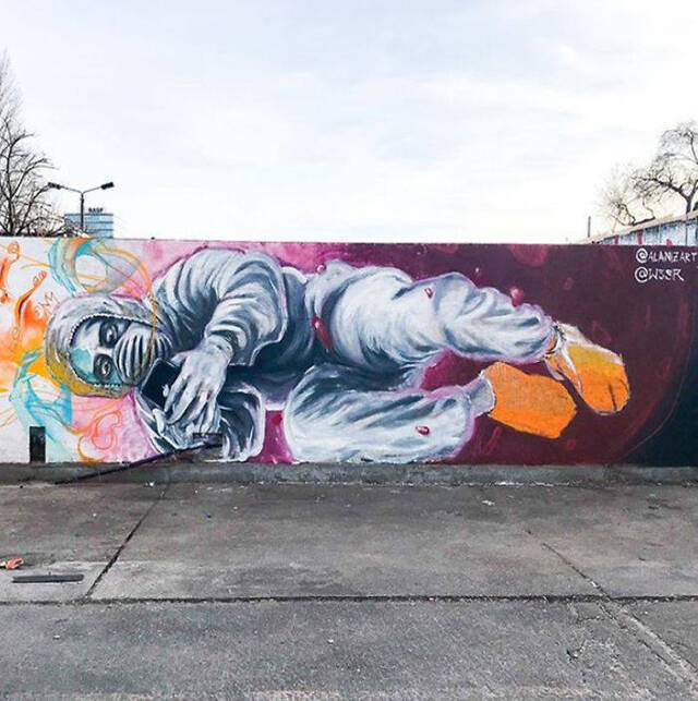 Coronavirus - Streetart