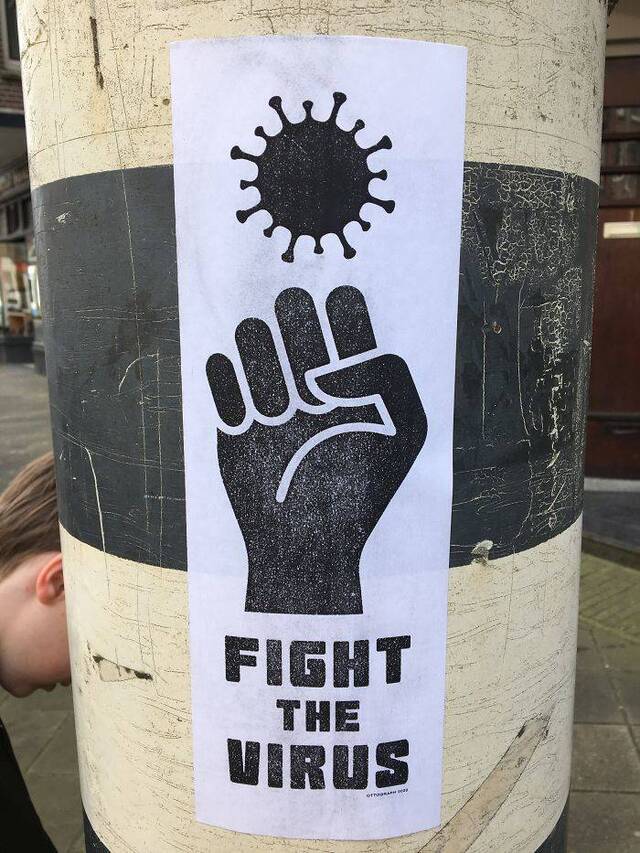 Coronavirus - Streetart