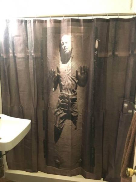 außergewöhnliche Duschvorhänge