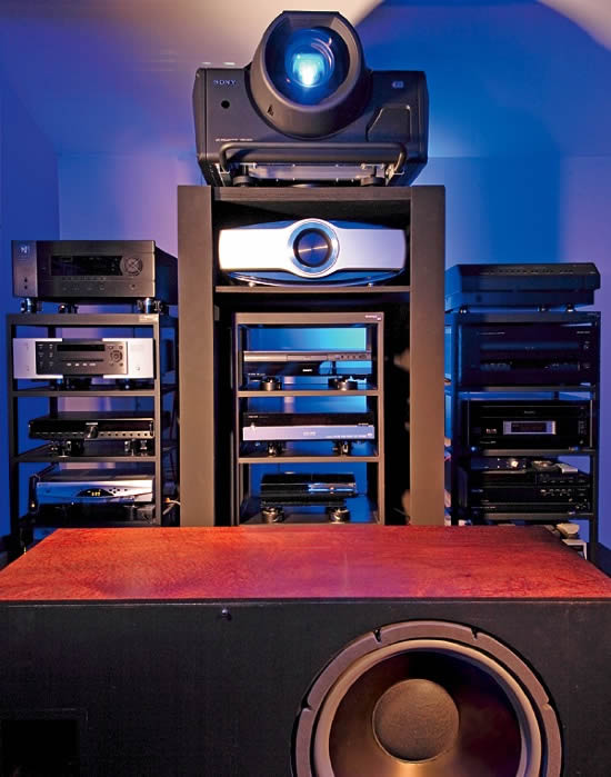 fette Heimkinoanlage