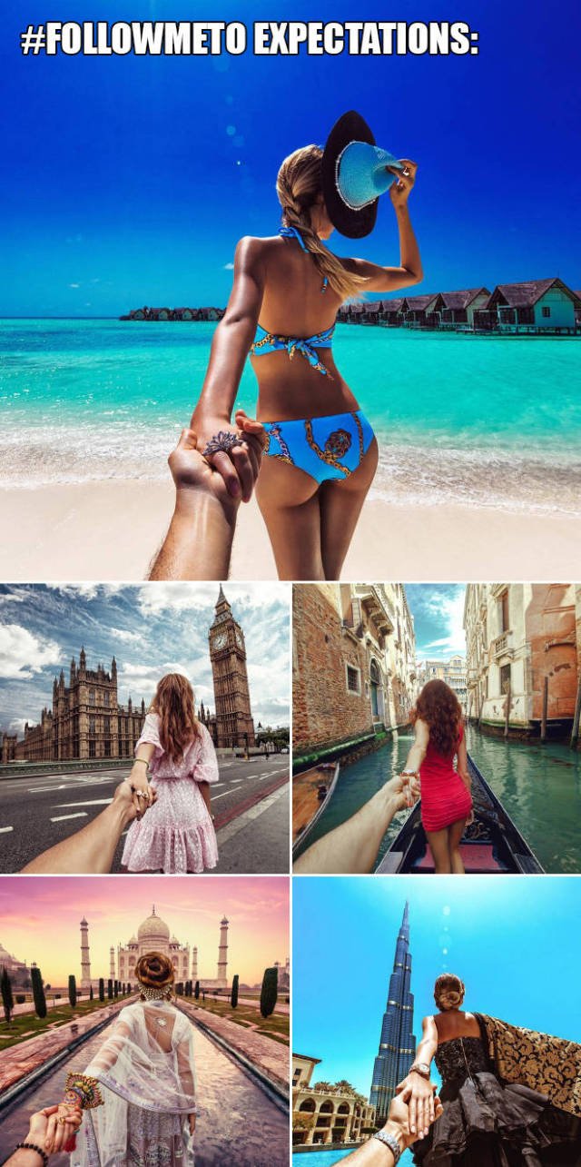 Folge mir: Erwartung vs Realität