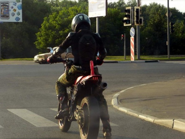 Freude am Motorradfahren