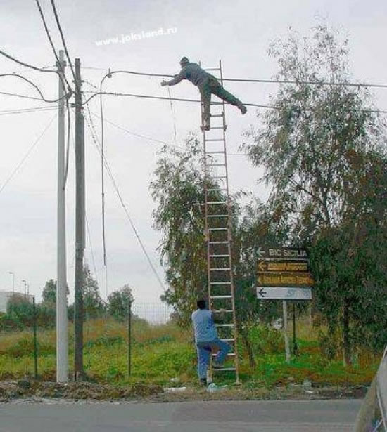 gefährliche Arbeitsplätze