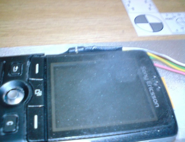 manipulierter Geldautomat