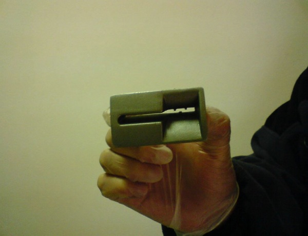 manipulierter Geldautomat