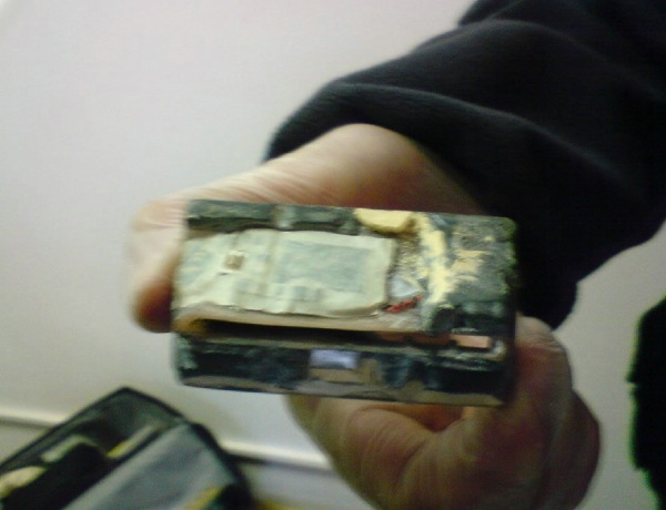 manipulierter Geldautomat