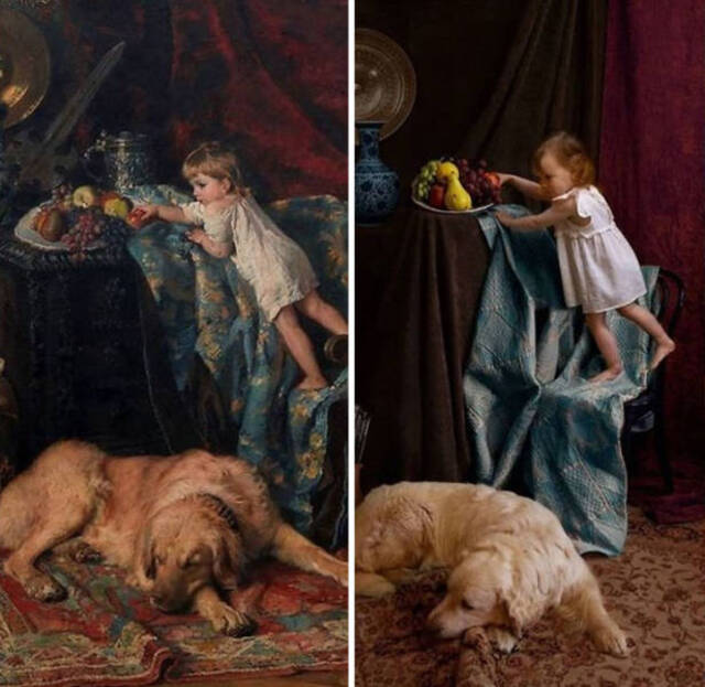 Gemälde nachgestellt #2