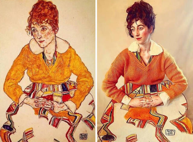 Gemälde nachgestellt #2