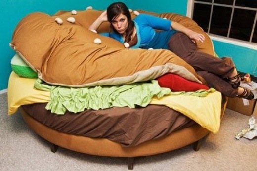 Hamburger - Bett
