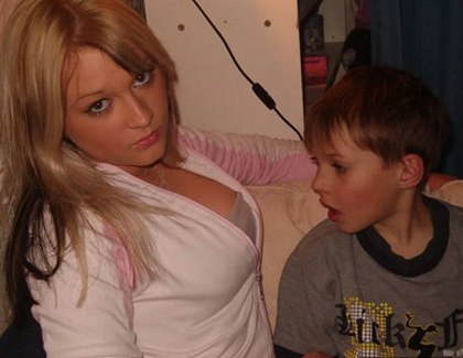 Nein! Ich starre sie nicht an!