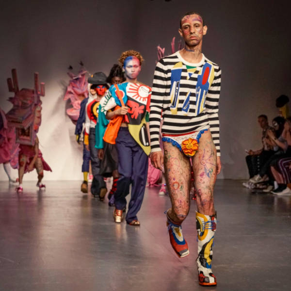 Komische Männermode