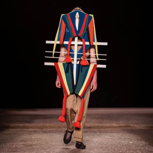 Komische Männermode