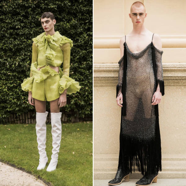 Komische Männermode