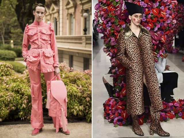 Komische Männermode