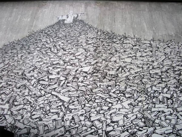 Kunst der Strassenmaler