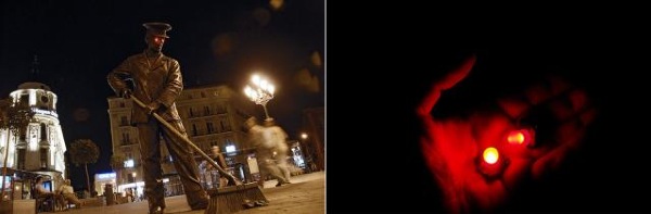 Kunst der Strassenmaler