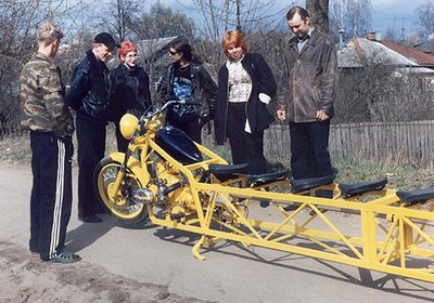 das laengste Motorrad der Welt