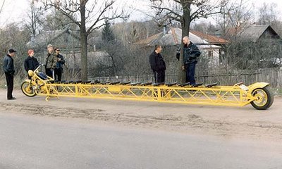 das laengste Motorrad der Welt