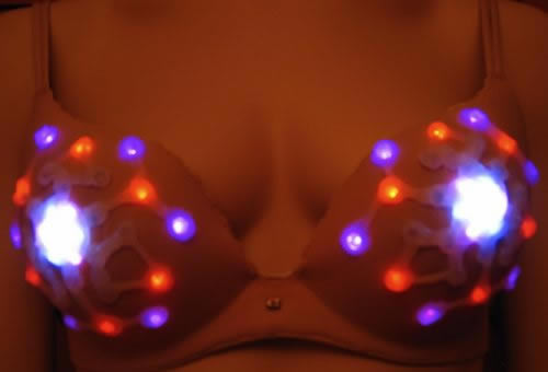 leuchtender BH