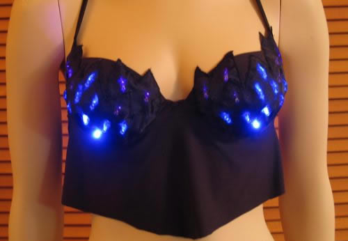 leuchtender BH