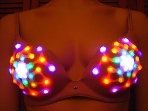 leuchtender BH