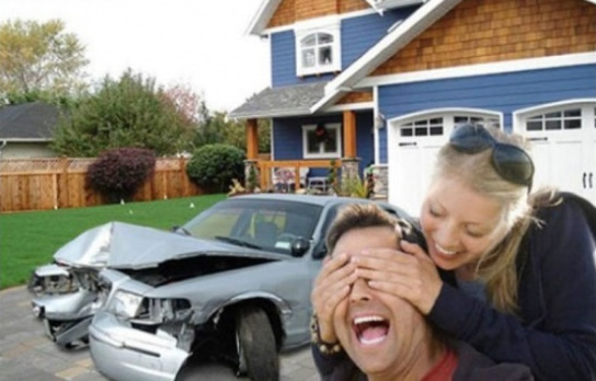 Schatz! Nicht gucken!