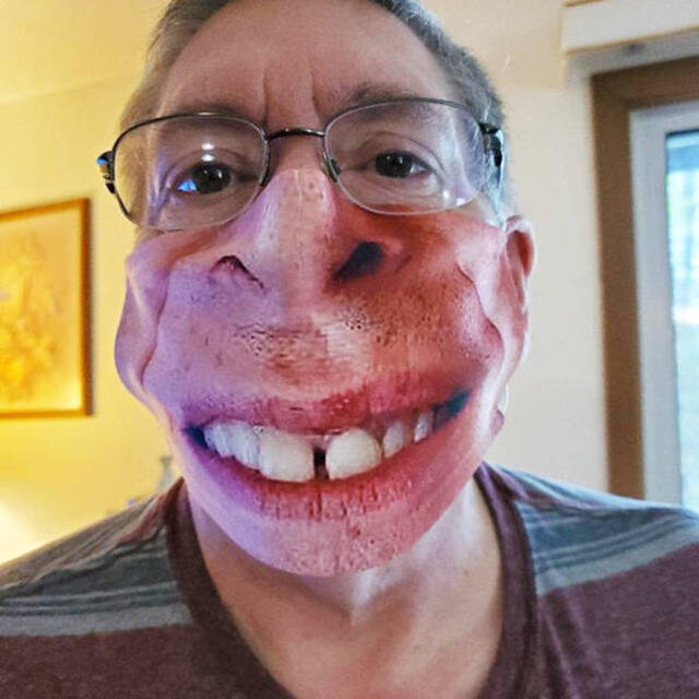 Normale Gesichtsmasken sind langweilig