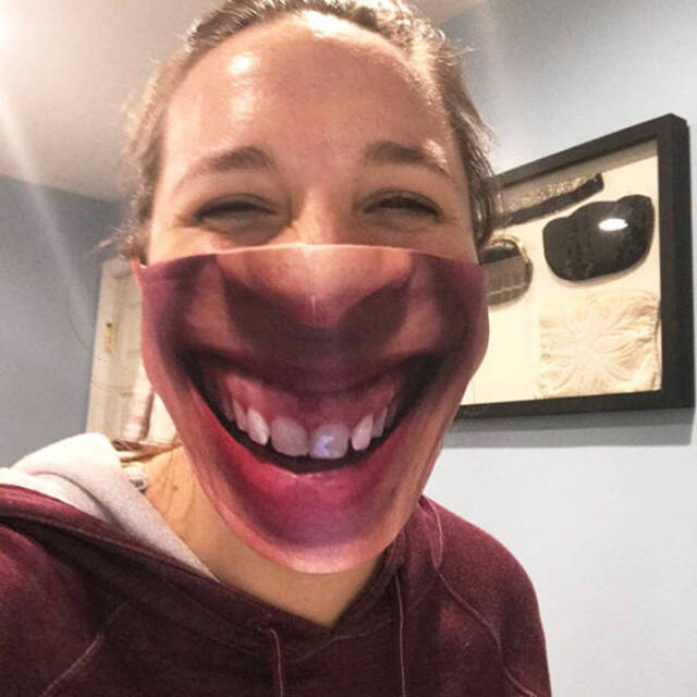 Normale Gesichtsmasken sind langweilig