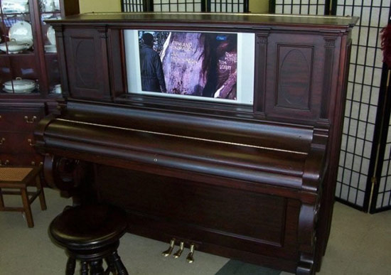 Ja, ich spiele Piano!