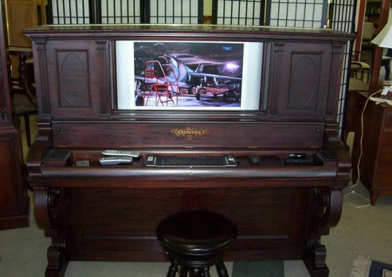 Ja, ich spiele Piano!