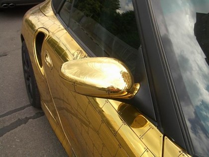 Porsche aus Gold