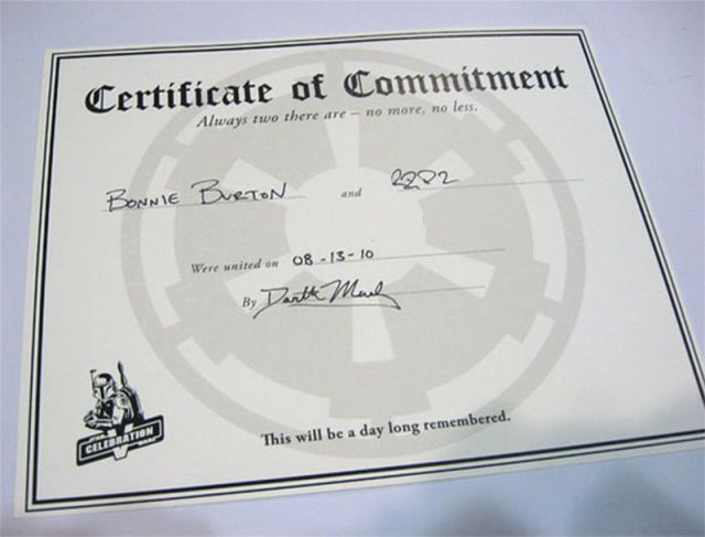 R2-D2 endlich verheiratet