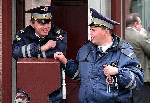 russische Cops