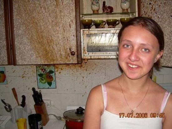 Schatz! Ich habe für dich lecker gekocht!