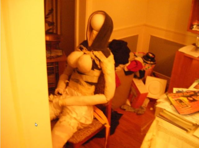 selbstgebaute Sexpuppe