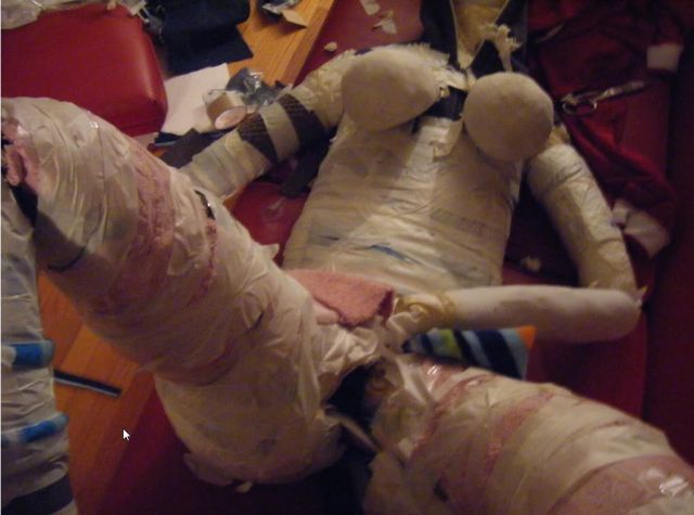 selbstgebaute Sexpuppe
